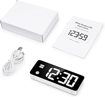 DCX-668 Bright LED Digital Alarm Clock – Clear Display & Easy Wake-Up SmartEshop.Pk
