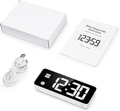DCX-668 Bright LED Digital Alarm Clock – Clear Display & Easy Wake-Up SmartEshop.Pk