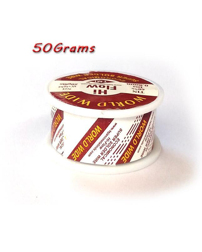 World Wide Hi Flow Solder Wire 50 Grams - SmartEshop.Pk