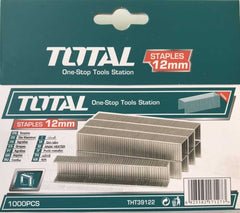 TOTAL THT39122 Staples 12mm – Heavy Duty Staples for Staple Gun | Durable & Strong Grip SmartEshop.Pk