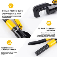 YTH YQK-70 Hydraulic Crimping Tool – Heavy-Duty, Powerful & Easy to Use (4–70mm²) SmartEshop.Pk