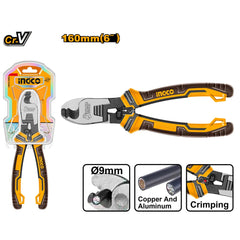 Ingco Cable Cutter HCCB0208 – 8 Inch Heavy Duty Wire & Cable Cutting Tool