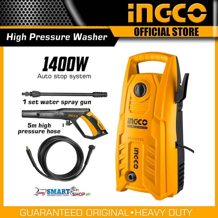 High Pressure Washer 1400W HPWR14008 INGCO My Store