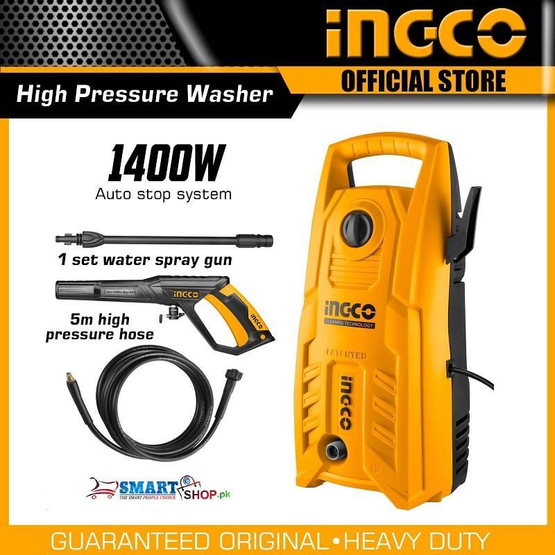 High Pressure Washer 1400W HPWR14008 INGCO - SmartEshop.Pk