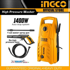 High Pressure Washer 1400W HPWR14008 INGCO - SmartEshop.Pk