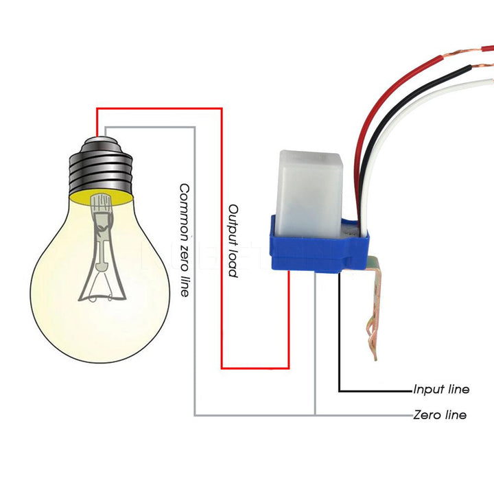 Sun Switch Automatic Auto On Off Street Light Switch Photo Control Sensor Switches AC 220V 10A My Store