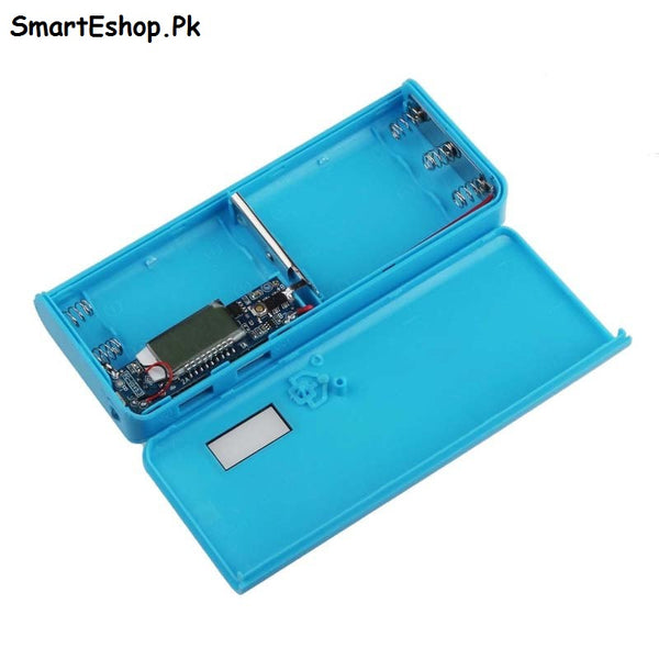 Solderless LCD Display Dual USB DIY Power Bank Module In Pakistan (5 Cell Power Bank Casing)