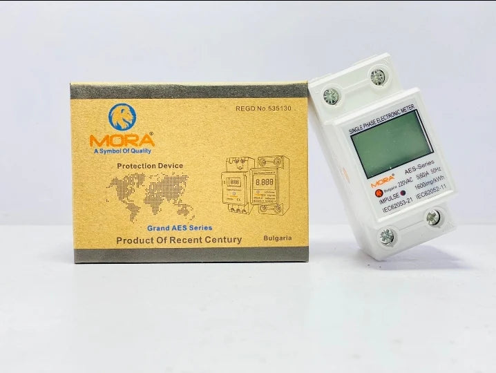 Mora 2P Digital Submeter Single Phase energy meter Din rail type SmartEshop.Pk