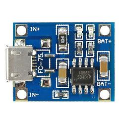 5V MICRO USB 1A TP4056 CHARGING BOARD MODULE8 (SINGLE) - SmartEshop.Pk