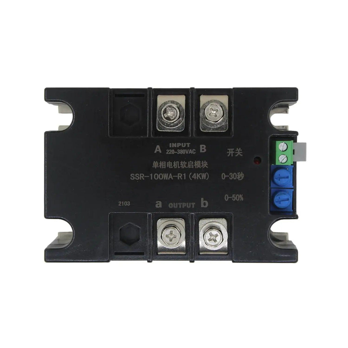 Single-phase 220V intelligent Motor Soft Starter Slow Start For Water ...