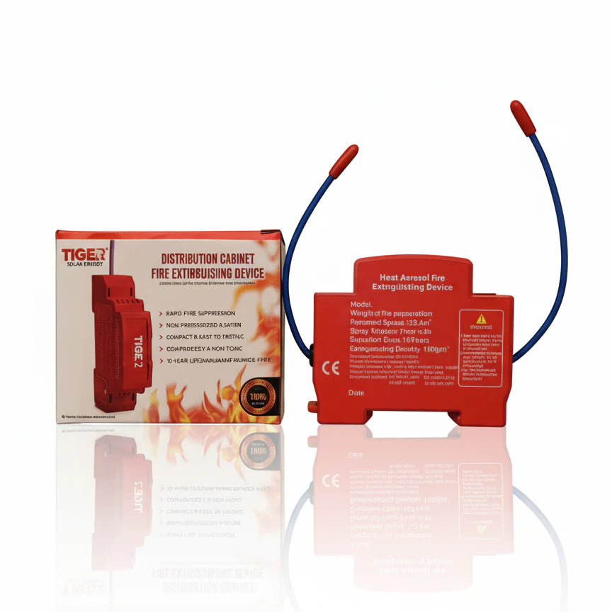 Tiger Automatic Fire Extinguishing Device – DIN Rail Electrical Fire Suppression System for Distribution Box SmartEshop.Pk