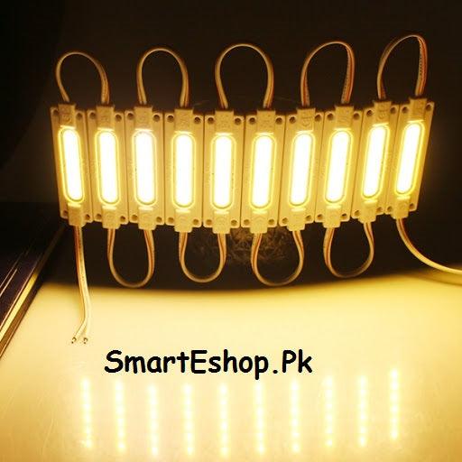 10 Pcs LED Module Light 2W IP65 Waterproof DC12V LED COB Module Commercial Lighting Advertising Lamp LED Background Light Golden - SmartEshop.Pk