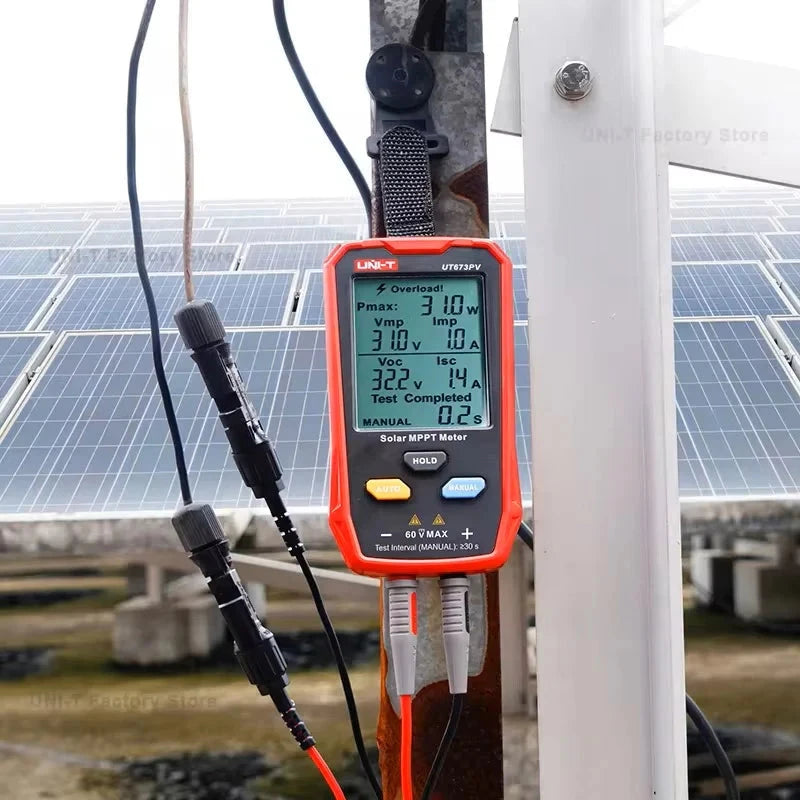 UNI-T UT673PV Solar MPPT Meter | Professional Photovoltaic Tester for Pmax, Lmp, Voc & Lsc Measurement SmartEshop.Pk